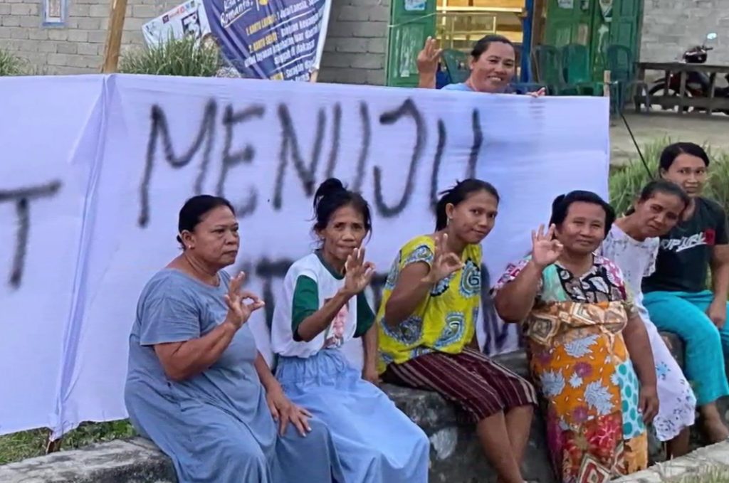 Emak-emak Luwu Timur Bentuk Gerakan Solidaritas Masyarakat Biasa Kawal Kemenangan IBAS-Puspa