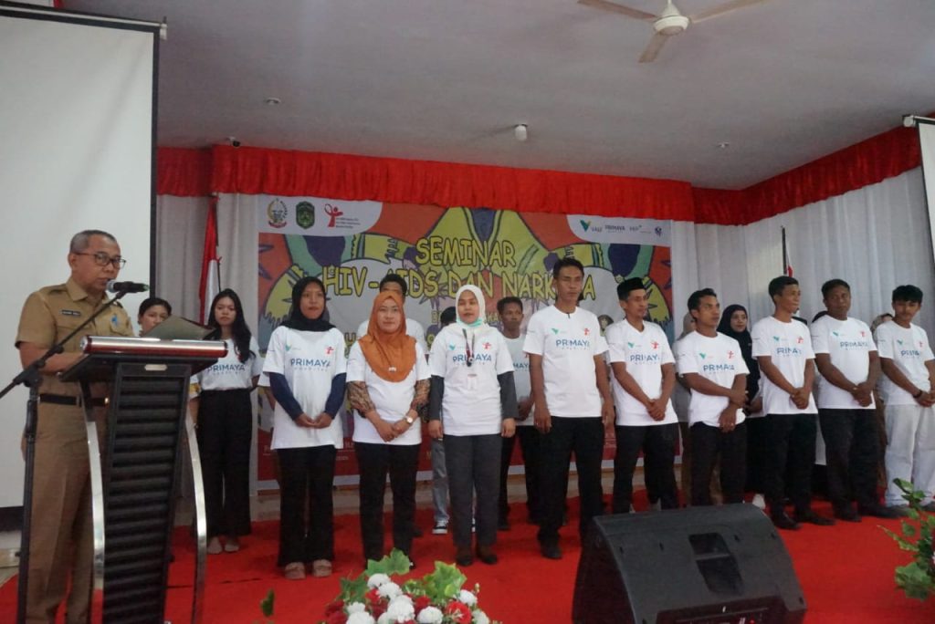 Sekda Luwu Timur Kukuhkan Pajung Anti AIDS Tingkat Desa