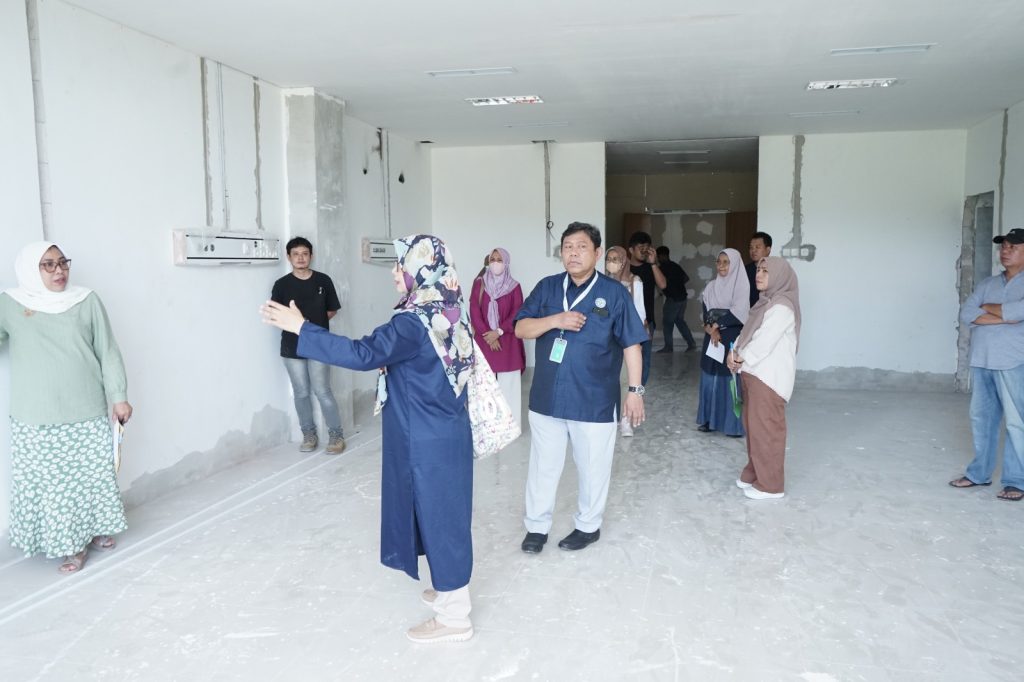 Tim Visitasi Cek Bangunan RSUD We Cudai Luwu Timur