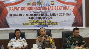 Polres dan OPD Luwu Timur Koordinasi Pengamanan Natal 2024 dan Tahun Baru 2025