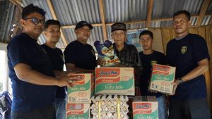 HUT ke-18 Dregd Polres Luwu Timur Bantu Warga Kurang Mampu Dengan Bantuan Sembako