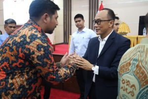 Wakil Bupati Luwu Timur Hadir Sertijab Pj Gubernur Sulsel