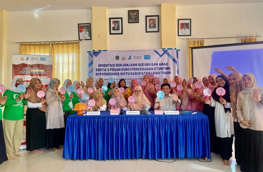 Pencegahan Stunting, Puskesmas Wotu Orientasi Berjenjang Gizi Ibu dan Anak