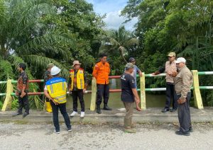BPBD dan PUPR Luwu Timir Tinjau Desa Non Blok Pasca Banjir