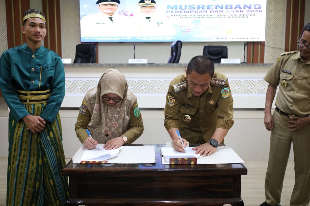 Bupati Buka Musrenbang Perempuan dan Anak Luwu Timur Tahun 2026