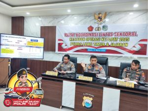 Ops Ketupat Idulfitri 2025, Kapolres Luwu Timur Minta Kerjasama Beri Pelayanan Maksimal