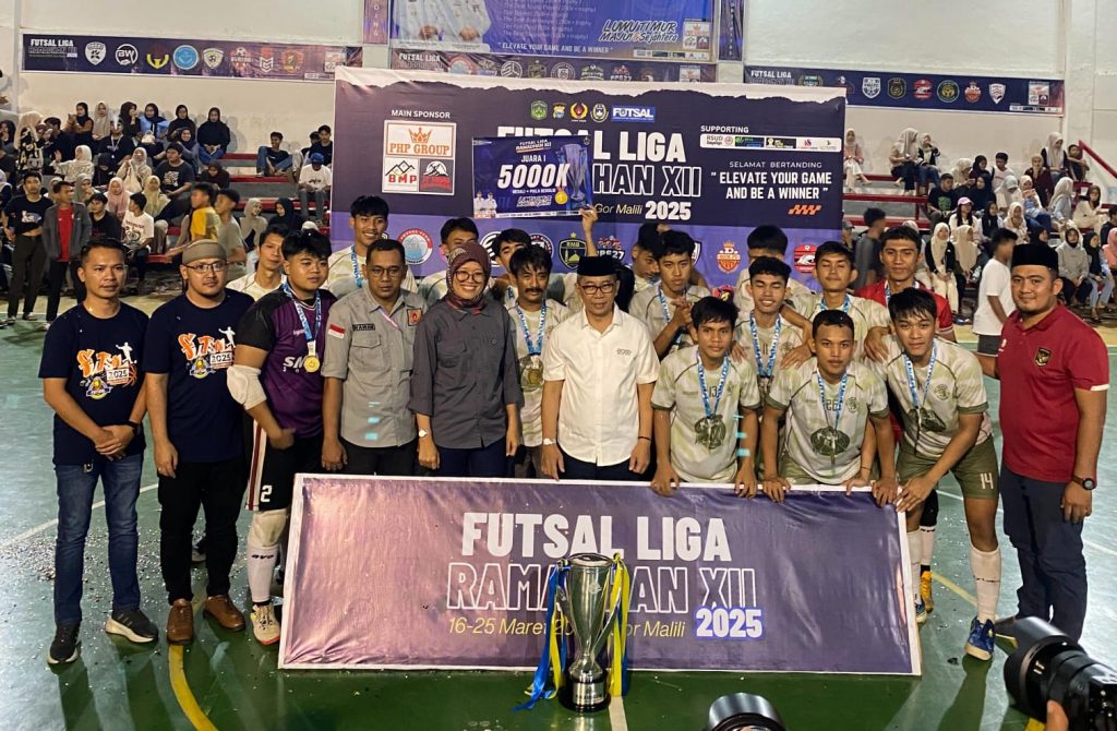 Juara Liga Futsal Ramadan 2025, MED Pleonz Malili Putus Dominasi Budiro Nuha