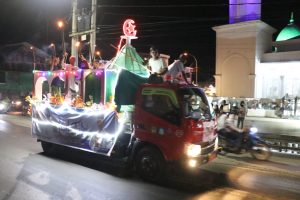 Desa Baruga Juara Takbir Keliling di Malili