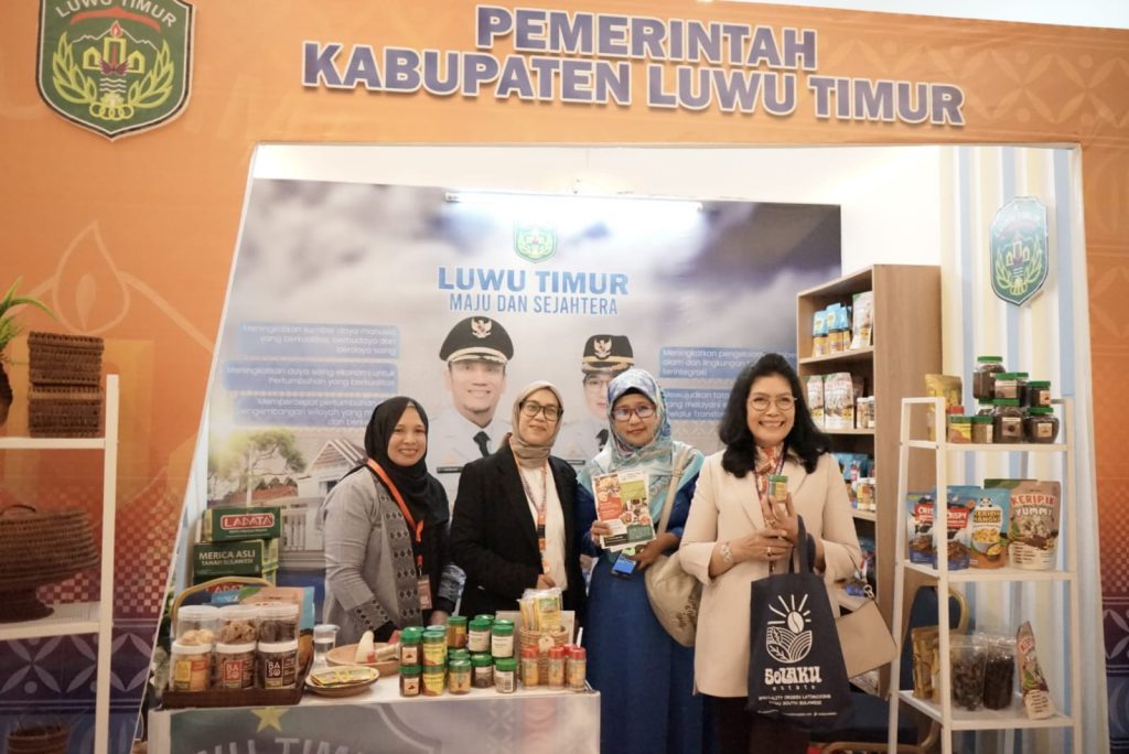 Produk UMKM Unggulan Luwu Timur di Expo Mubes XXII KKSS dan PSBM XXV