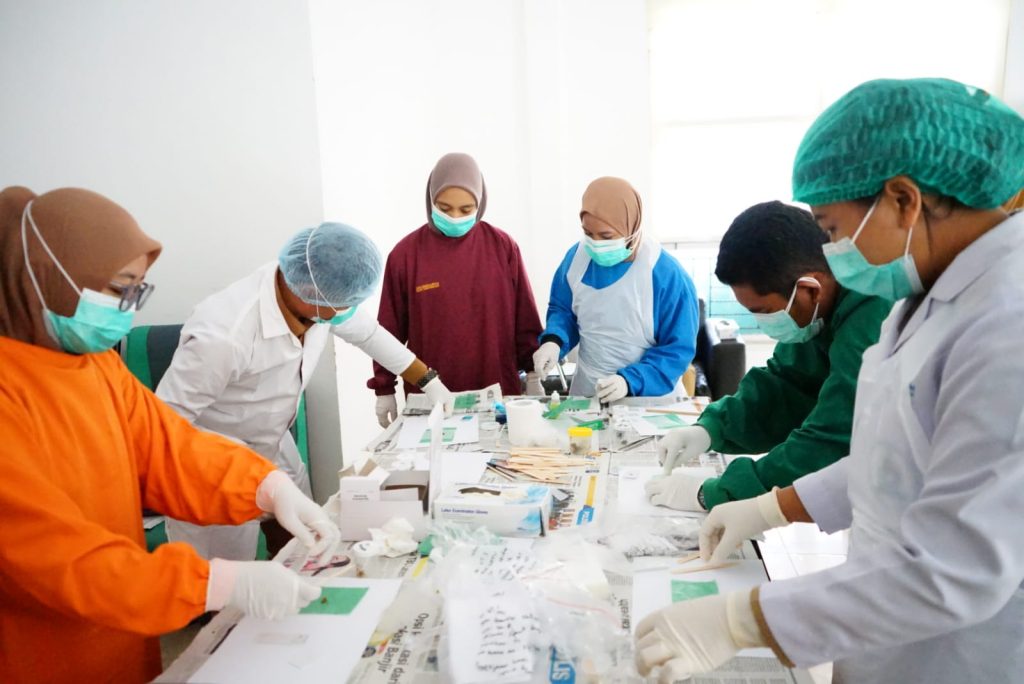 Cegah Stunting, Dinas Kesehatan Luwu Timur Survey Cacingan