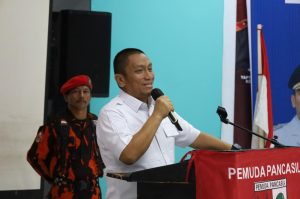 Bupati Luwu Timur Hadir Pelantikan MPC Pemuda Pancasila, DPC Srikandi, dan Pertina