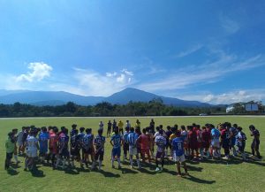 73 Pemain Luwu Timur Jalani Seleksi Akhir Pra Porprov Sulsel di Stadion Andi Hasan Opu To Hatta