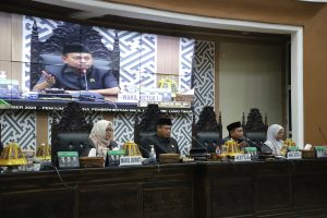 Wabup Puspa Paripurna Pergantian Wakil Ketua I DPRD Luwu Timur
