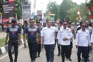 Bupati Luwu Timur Buka Race Kejurprov Road Race IMI Sulsel Diikuti 330 Pebalap
