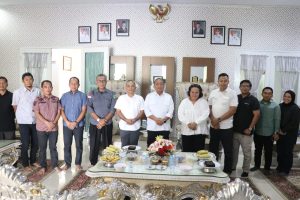 Bupati Irwan dan Tim Kementan RI, Bahas Program Strategis Cetak Sawah di Mahalona