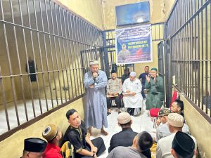 Unik, Kapolres Luwu Timur Gelar Lomba Azan dan Baca Quran di Sel Tahanan