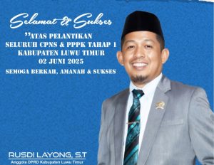 PPPK dan CPNS Sudah Terima SK, Anggota DPRD Luwu Timur: Etos Kerjanya Harus Meningkat