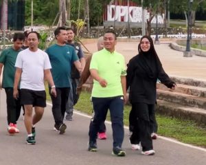 Mulai Juli, Pegawai Luwu Timur Wajib Olahraga di Bundaran Bumi Batara Guru Tiap Sabtu