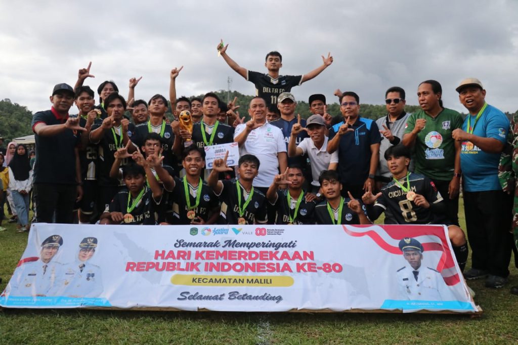 Lakawali Pantai Juara Piala Kemerdekaan Malili HUT RI ke-80