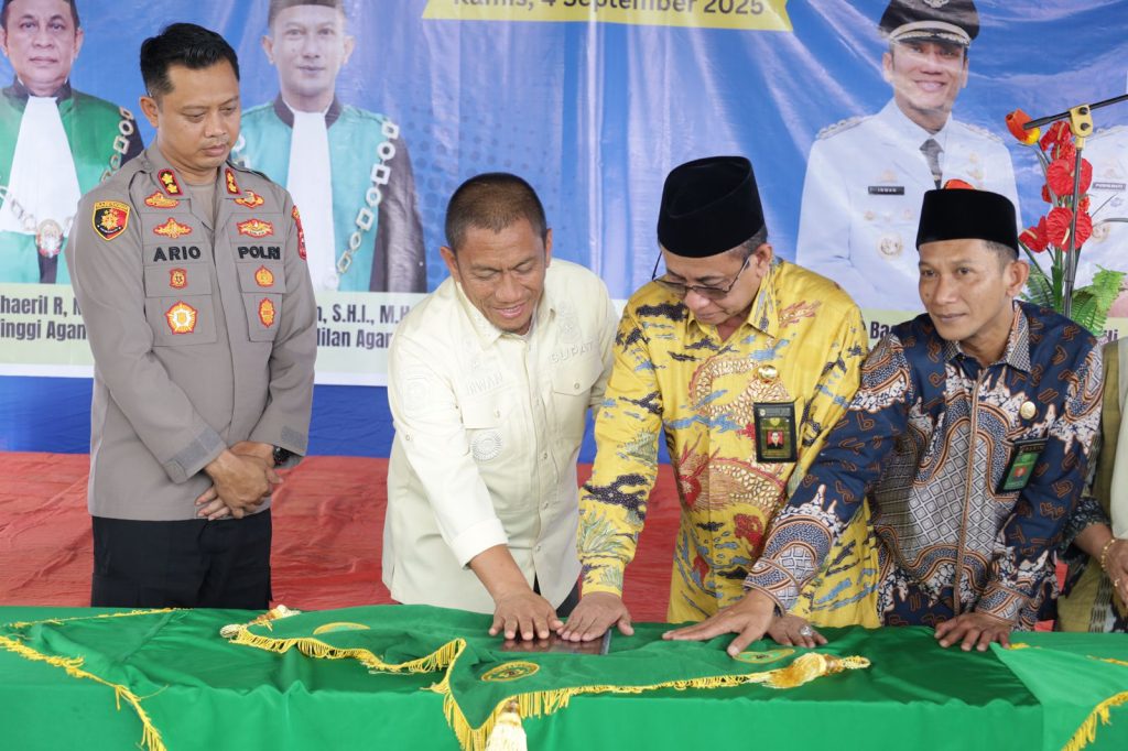 Sinergi Forkopimda Luwu Timur, Rumah Dinas PA Dibangun