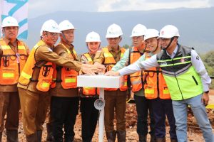 Bupati Luwu Timur dan Gubernur Sulteng First Cut Ceremony BB1 Project PT Vale Indonesia