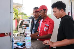 Polres dan Satpol PP Luwu Timur Inspeksi Penggunaan Barcode BBM di SPBU
