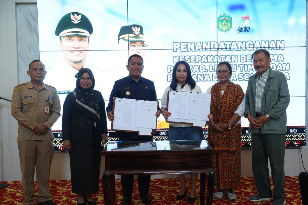 Pemkab Luwu Timur Teken MoU dengan PT DDS Bangun Pabrik Pupuk
