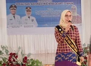Bunda PAUD Ani Nurbani Sosialisasi Advokasi Wajib Belajar 13 Tahun di Luwu Timur