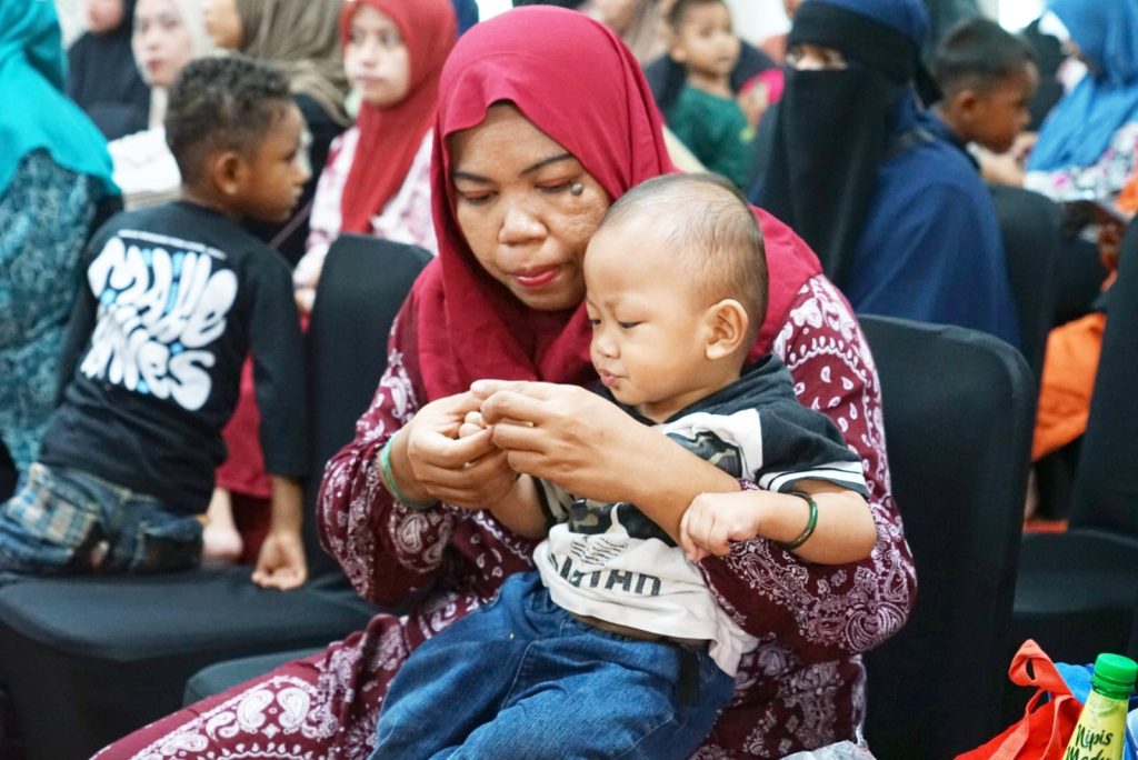 ‎Gerakan Gemar Makan Telur, Irwan Bachri Syam Kasih Bantuan Ibu Hamil