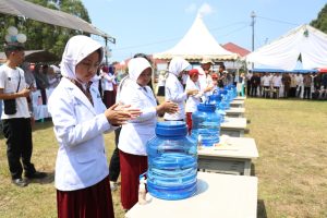 Sekda Luwu Timur Launching HCTPS Sedunia, Hidup Sehat Dimulai dari Tangan Sendiri