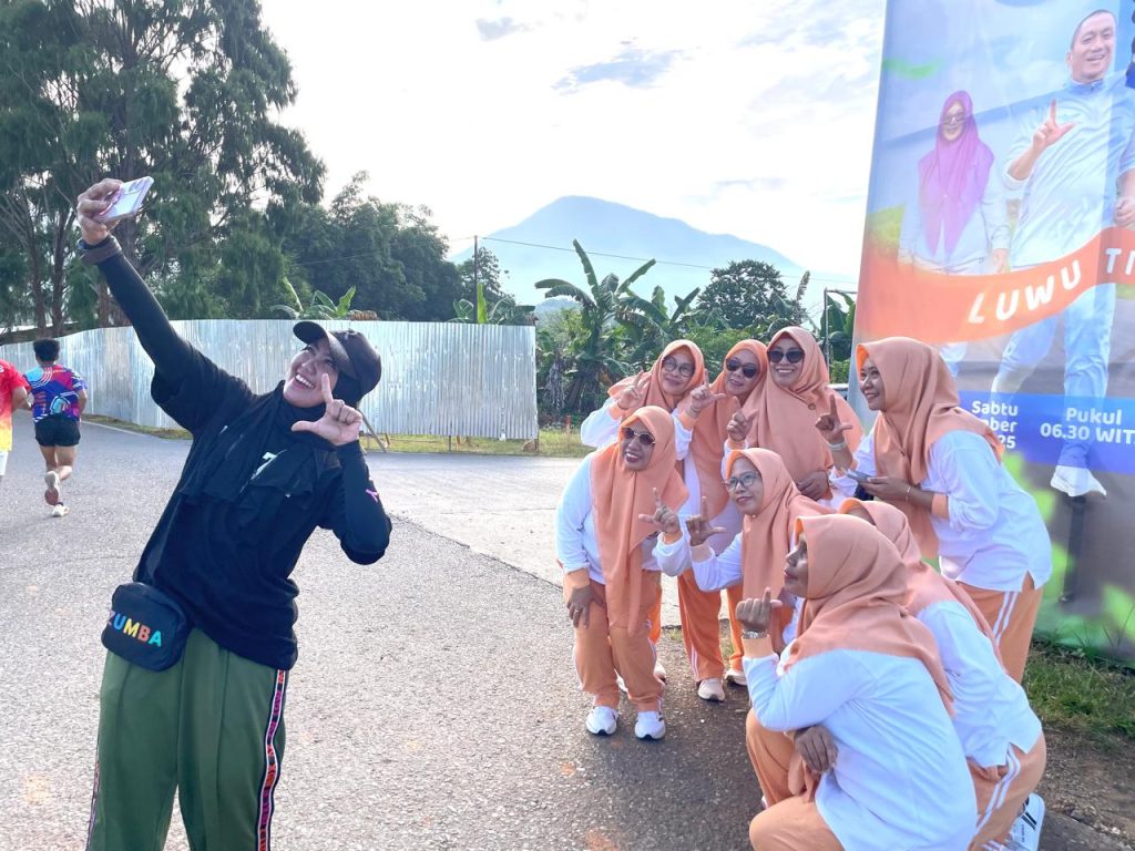 Bangun Hidup Sehat, Kebersamaan DWP Luwu Timur Meriahkan SSJ