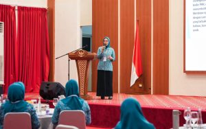PKK Luwu Timur Sampaikan Capaian pada Evaluasi Semesteran TP PKK se-Sulsel di Makassar