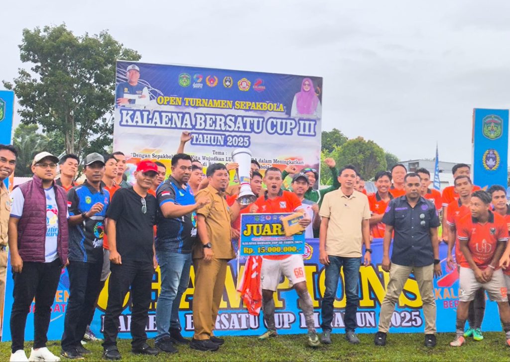 375 United Juara Kalaena Bersatu Cup III 2025 di Luwu Timur