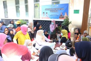 ‎Dinkes Luwu Timur Skrining Kesehatan Gratis 150 Pekerja