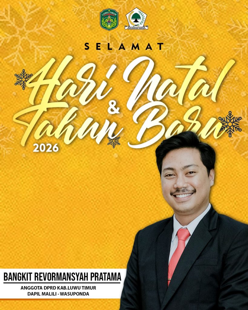 Bangkit Revormansyah Pratama: Selamat Hari Raya Natal dan Tahun Baru