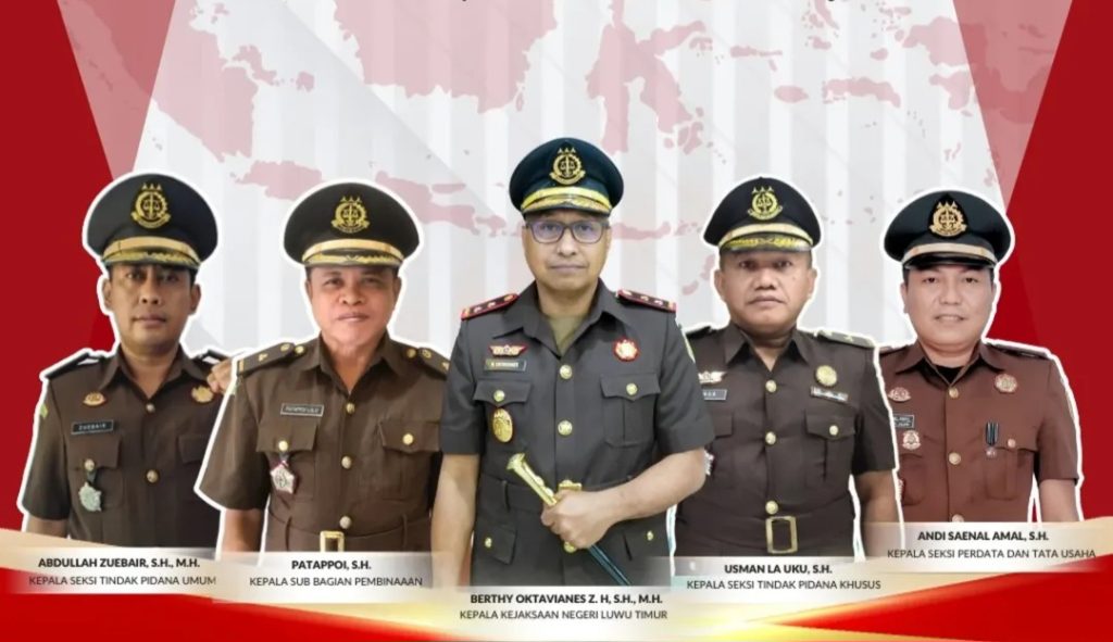 Daftar Kasus yang Ditangani Kejari Luwu Timur Tahun 2025