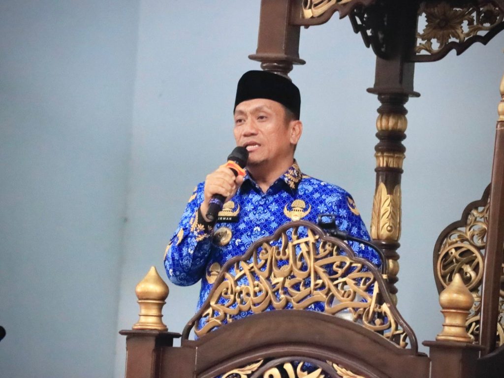 Peringati Isra Mi’raj, Bupati Irwan: Tingkatkan Kualitas Iman