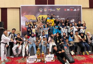Taekwondo Luwu Timur Juara Umum di Battle Of The Maestro Championship