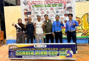 PBVSI  Palopo Juara Turnamen Sumber Alam Cup III