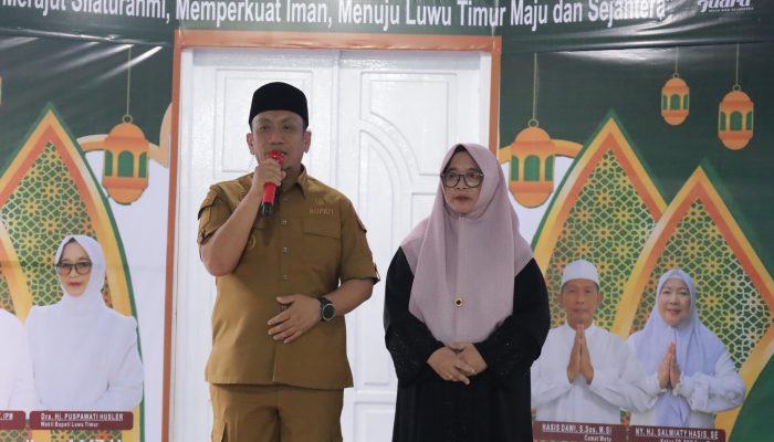 Safari Ramadhan di Wotu, Bupati Irwan: Program Garda Sehat, 1 Ambulans 1 Desa