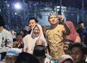 Hujan Mengguyur, Warga Tetap Antusias Ikuti Safari Ramadhan Pemkab Luwu Timur di  Mangkutana 