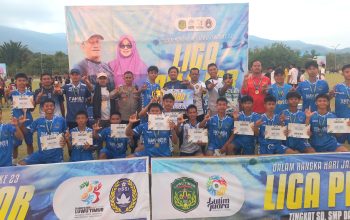 Tekuk Burau, Malili Juara Liga Pelajar 2026