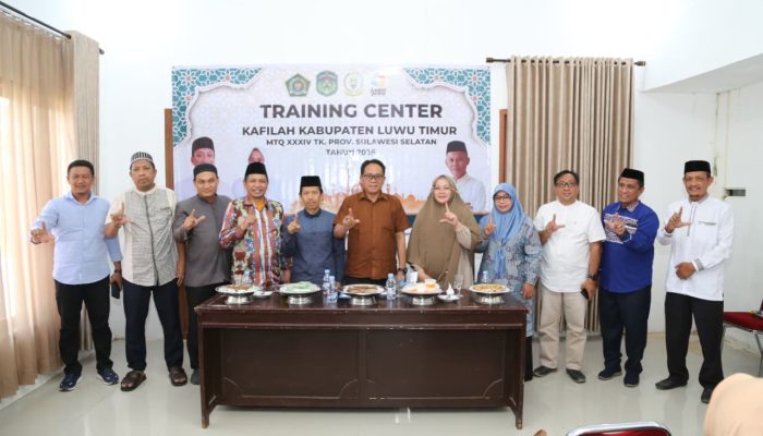 Pesan Sekda Luwu Timur di Training Center Kafilah MTQ di Sulsel