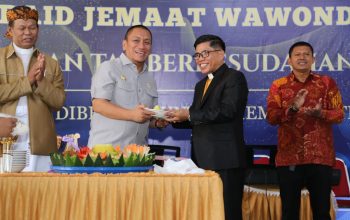 Pesan Bupati Luwu Timur di HUT Emas Gereja Kibaid Wawondula