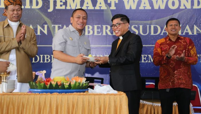Pesan Bupati Luwu Timur di HUT Emas Gereja Kibaid Wawondula