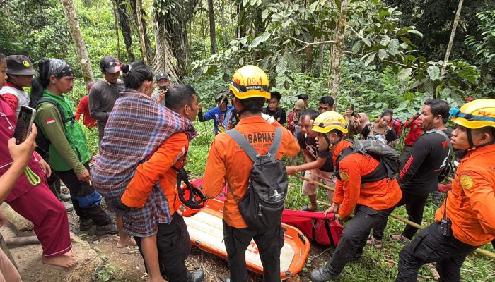Perempuan yang Tersesat di Hutan Battang Barat Ditemukan Selamat