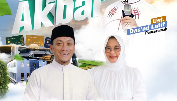 22 Mei, Ustad Das’ad Latif Ceramah di Lapangan Pendidikan Malili Luwu Timur, Ada Umroh Gratis