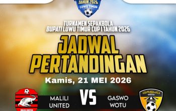 Final Bupati Cup I, Laga Sarat Gengsi Malili United Versus Gaswo Wotu, Senior Versus Junior