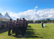 Ratusan Polisi dan Satpol PP Luwu Timur Diterjunkan Amankan Final Bupati Cup I Malili United Versus Gaswo Wotu