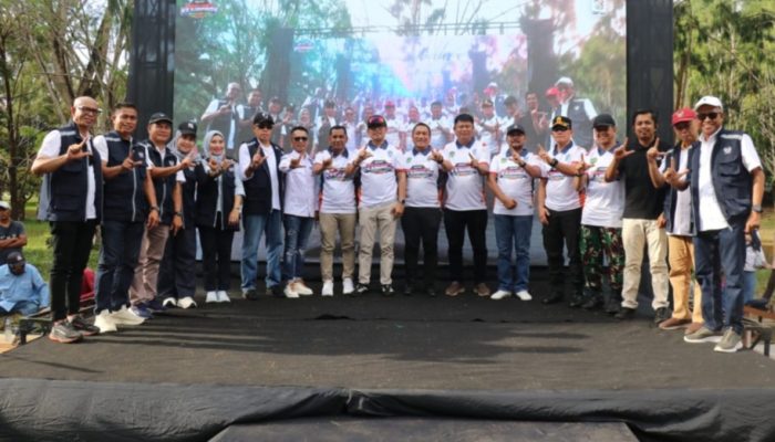 Race Kejurprov IMI Sulsel Bupati Cup II di Luwu Timur Bergulir, Bupati Irwan Ingin Event Selanjutnya Pakai Sirkuit Permanen